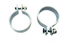 HARLEY Zinc 1-7/8 inch Muffler Clamp Set fits 2004-UP XL,  1995-UP FX,