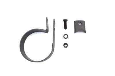 HARLEY Parkerisierte 3-1/4 Zoll Auspuffschelle Passend für 1941-1957 FL,