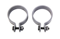 HARLEY Parkerisierte 1-7/8 Zoll Endschellen-Set für Auspuff passend für 0- Zoll Custom, Anwendung