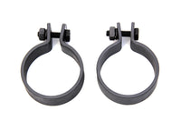 HARLEY Parkerisierte 1-7/8 Zoll Endschellen-Set für Auspuff passend für 0- Zoll Custom, Anwendung