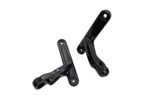 HARLEY Schwarzes Spotlampen-Halterungsset Passend für 1997-2013 FLT, 1997-2013 FLHT,