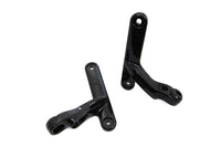 HARLEY Schwarzes Spotlampen-Halterungsset Passend für 1997-2013 FLT, 1997-2013 FLHT,