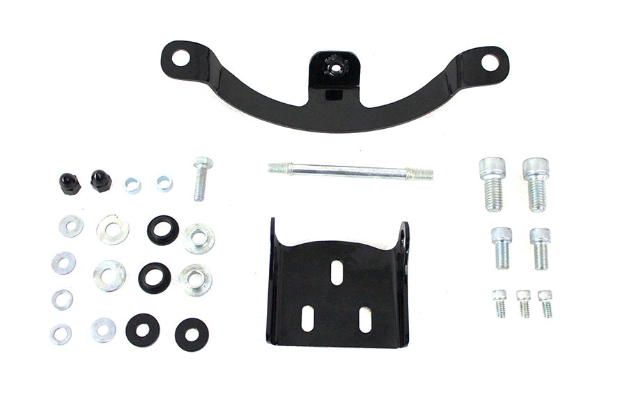 HARLEY Solo Seat Solid Mount Kit Black fits 2010-UP XL,