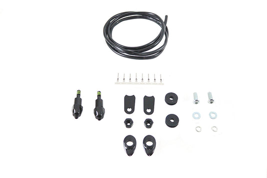 HARLEY OE Blinker-Verlegungssatz passend für 2011-2017 FLS, 2011-2017 FLSS, 2011-2017 FXS,