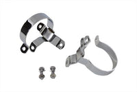 HARLEY 3-1/4 Zoll Schalldämpfer-Schellensatz Chrom Passend für 1995-2016 FLT,