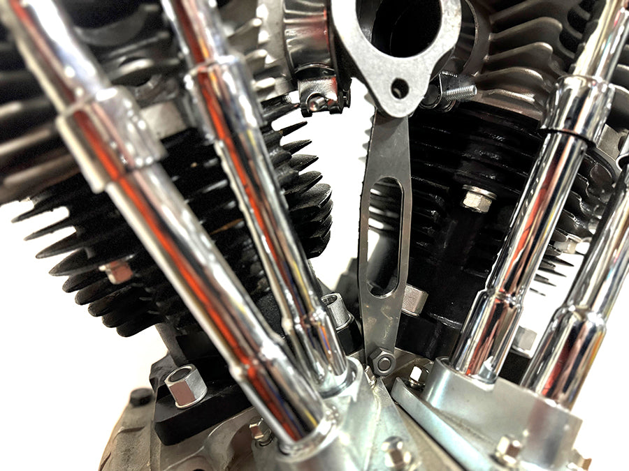 HARLEY Vergaserhalterung Edelstahl Passend für 1966-1999 FLST, 1966-1999 FXST, 1966-1999