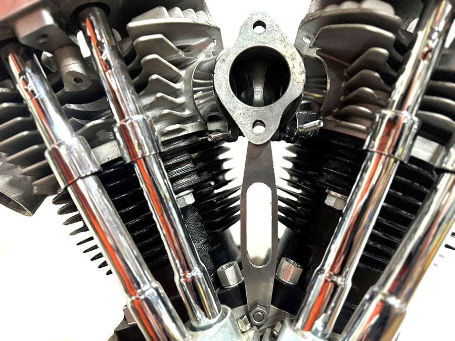 HARLEY Vergaserhalterung Edelstahl Passend für 1966-1999 FLST, 1966-1999 FXST, 1966-1999