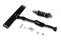 HARLEY Schwarzes Sitz-T-Stück mit Stoßdämpfer-Kit, passend für 1941-1980 FL, 1936-1952 W, 1936-1973 G,