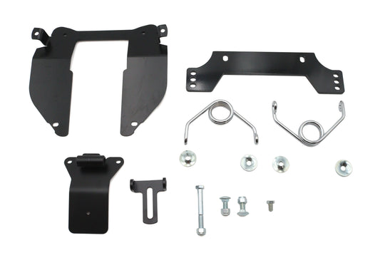 HARLEY M8 Solositz-Montagesatz Schwarz Passend für 2018-2024 FLST, 2018-2024 FXST,
