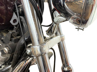 HARLEY 39mm Scheinwerfer-Halterungskit Passt für 1990-2006 FXD, 1988-UP XL, 1988-1994 FXR,