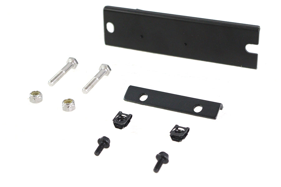 HARLEY Zündspulenhalterungs-Kit schwarz, passend für 1948-1984 FL, 1971-1984 FX
