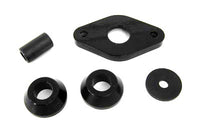 HARLEY Schwarze Velva-Ride Motorhalterung Passend für 1979-2008 FLT, 1991-2017 FXD, 1980-UP FLT, 1982-1994