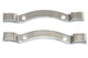 HARLEY Chrome Bracket Set for Sissy Bar Pad fits 0-  All,