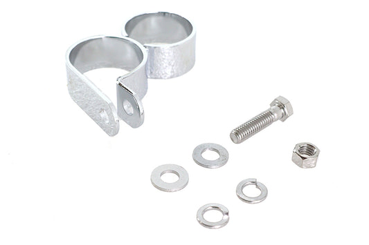 HARLEY 1-3/4 inch Dual Exhaust Clamp fits 0-  Custom, application