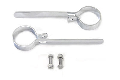HARLEY Chrom 2 Zoll Auspuffhalter-Klemmen-Set passend für 0- Custom, Anwendung