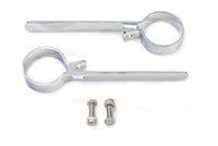 HARLEY Chrom 2 Zoll Auspuffhalter-Klemmen-Set passend für 0- Custom, Anwendung