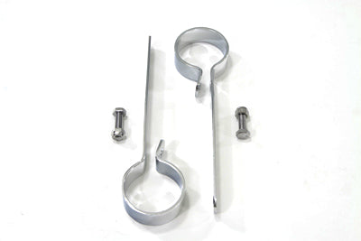 HARLEY Chrom 2 Zoll Auspuffhalter-Klemmen-Set passend für 0- Custom, Anwendung