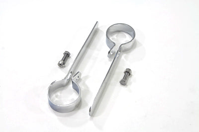 HARLEY Chrom 2 Zoll Auspuffhalter-Klemmen-Set passend für 0- Custom, Anwendung