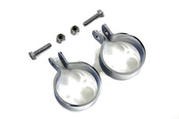 HARLEY Chrom 1-7/8 Zoll Schalldämpfer Endschellen Set Passend für 0- Custom, Anwendung