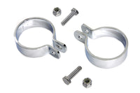 HARLEY Chrom 1-7/8 Zoll Schalldämpfer Endschellen Set Passend für 0- Custom, Anwendung