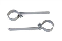 HARLEY Verchromter 1-7/8 Zoll Auspuffschellen-Satz Passend für 0- Custom, Anwendung
