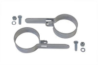 HARLEY Chrom 2-3/4 Zoll Auspuffhalterungsschelle Set Passend für 0-  Custom, Anwendung