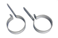 HARLEY Chrom 3 Zoll Auspuffhalterungsschellen-Set Passend für 0- Custom, Anwendung