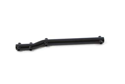 HARLEY Schalldämpferhalterung, links, schwarz, passend für 1958-1984 FL,