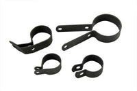 HARLEY Auspuffschellen-Set parkeriert passend für 1936-1951 WL,