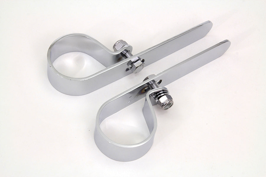 HARLEY Chrom 1-3/4 Zoll Auspuff "P" Klemmsatz Passend für 0- Custom, Anwendung