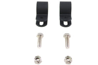 HARLEY Schwarze 1 Zoll Auspuffschellen Set Passend 0-  Custom, Anwendung