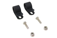 HARLEY Schwarze 1 Zoll Auspuffschellen Set Passend 0-  Custom, Anwendung