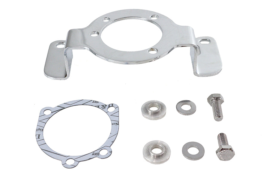 HARLEY Luftfilterhalterung Chrom Passend für 1990-1991 FXST, 1990-1991 FLST,