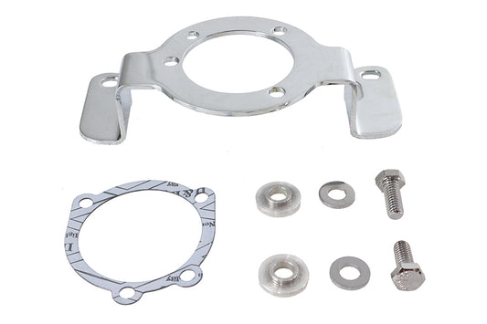 HARLEY Luftfilterhalterung Chrom Passend für 1990-1991 FXST, 1990-1991 FLST,
