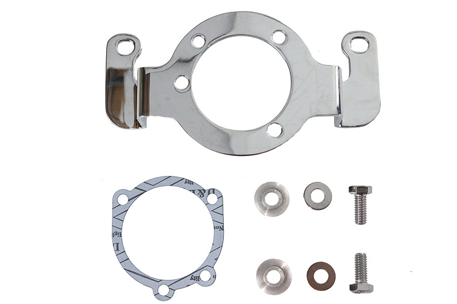 HARLEY Luftfilterhalterung Chrom Passend für 1990-1991 FXST, 1990-1991 FLST,