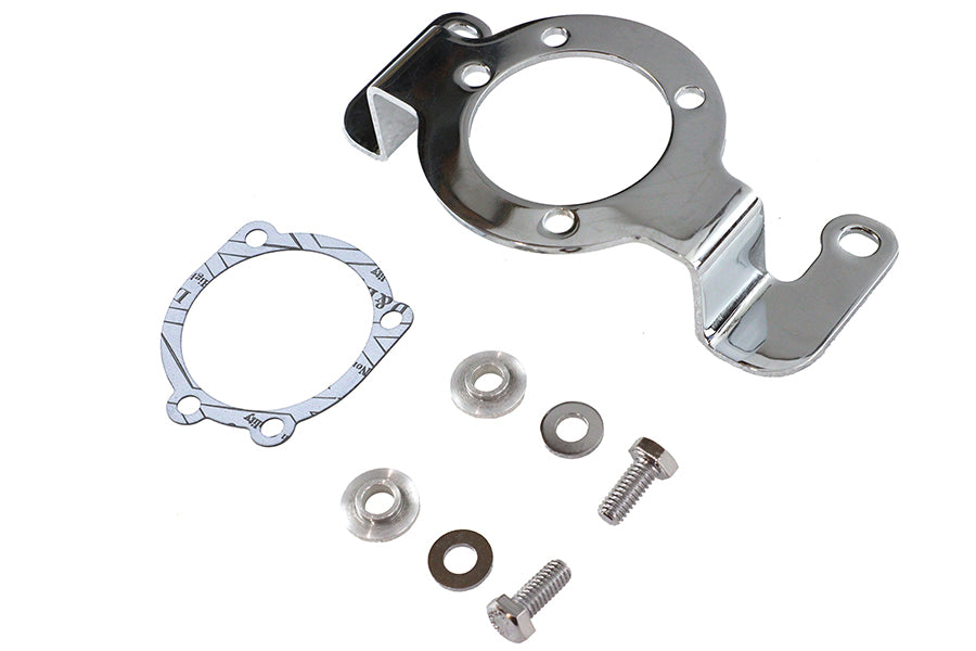 HARLEY Luftfilterhalterung Chrom Passend für 1990-1991 FXST, 1990-1991 FLST,