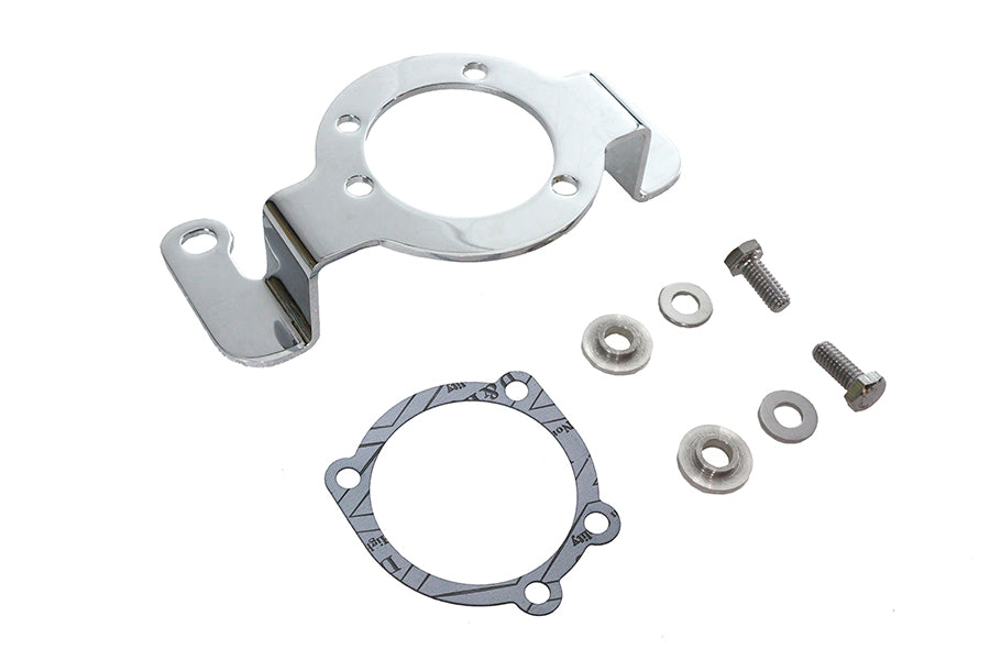 HARLEY Luftfilterhalterung Chrom Passend für 1990-1991 FXST, 1990-1991 FLST,