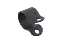 HARLEY Schwarze Auspuffschelle für den Frontrahmen, passend für 1958-1969 FL,