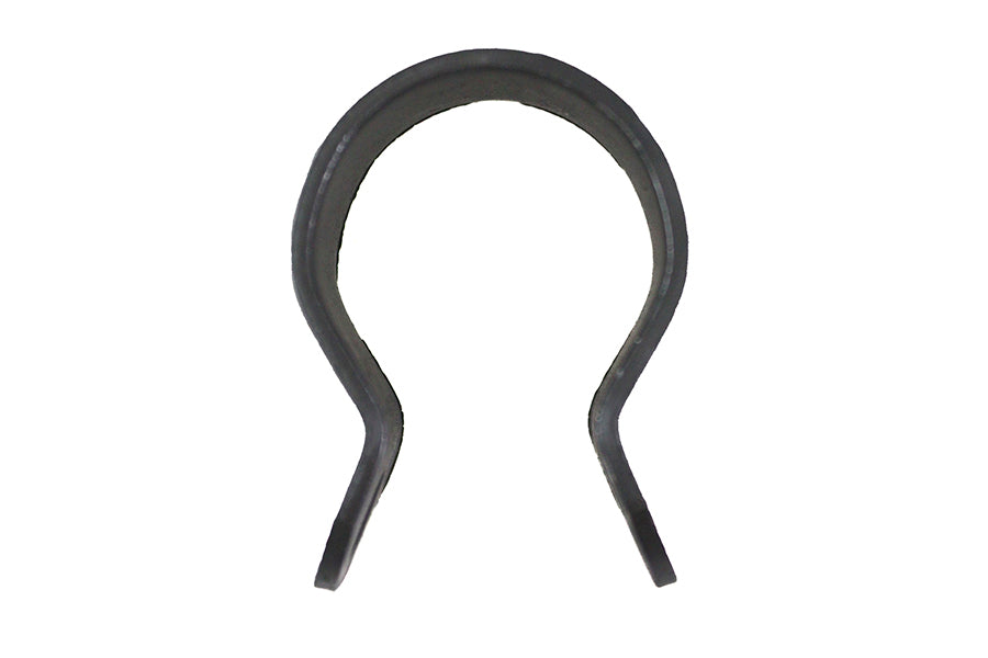 HARLEY Schwarze Auspuffschelle für den Frontrahmen, passend für 1958-1969 FL,
