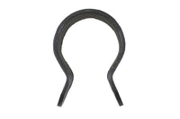 HARLEY Schwarze Auspuffschelle für den Frontrahmen, passend für 1958-1969 FL,