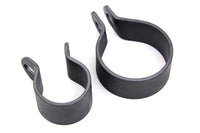 HARLEY Vorderer Auspuff Parkerisierte Klemmschelle Set Passend für 1936-1940 FL, 1941-1969 FL,