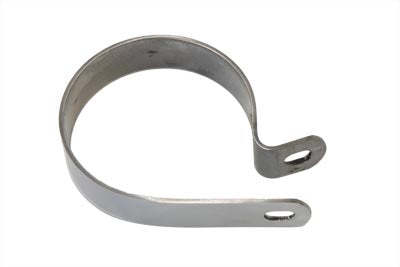 HARLEY Edelstahl 3-1/4 Zoll Schalldämpferkörper und Endschelle Passend für 0- Custom, Anwendung für Zigarre