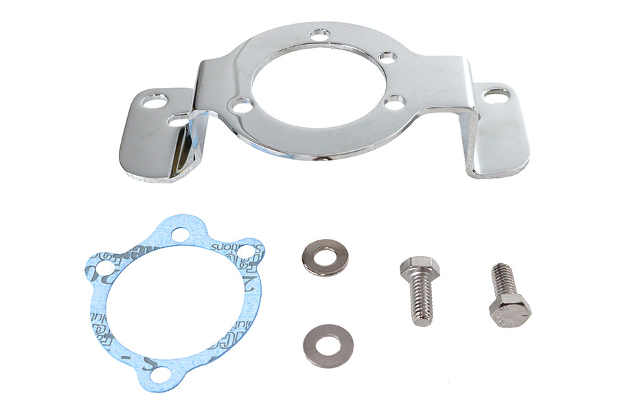 HARLEY Luftfilterhalterung Chrom Passend für 1984-1989 FXST, 1986-1989 FLST, 1984-1989 FXR,