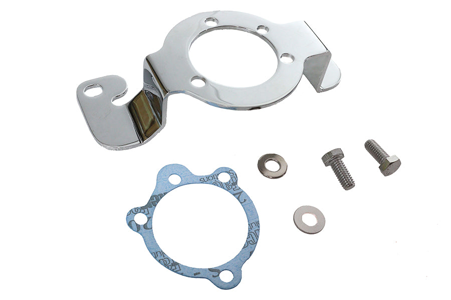HARLEY Luftfilterhalterung Chrom Passend für 1984-1989 FXST, 1986-1989 FLST, 1984-1989 FXR,