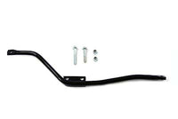 ハーレー エキゾーストブラケット 黒 0- Replacement、Cycle Shack製マフラー用 1971-1985 FX