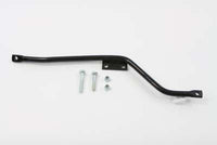ハーレー エキゾーストブラケット 黒 0- Replacement、Cycle Shack製マフラー用 1971-1985 FX