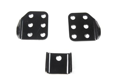 HARLEY Seat Bracket Kit Black fits 1958-1984 FL,   1958-1984 FLH,   1966-1984 FXE,   1966-1984 FX,   1982-1983 FXR,   1980-1984 FX,