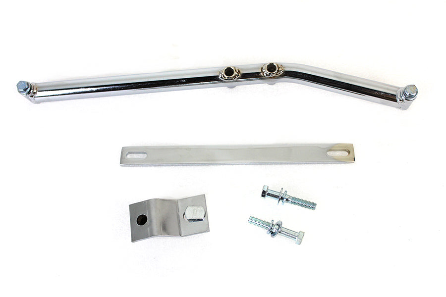 HARLEY Upsweep Header Montagehalterungskit Chrom passend für 0- Custom, Anwendung