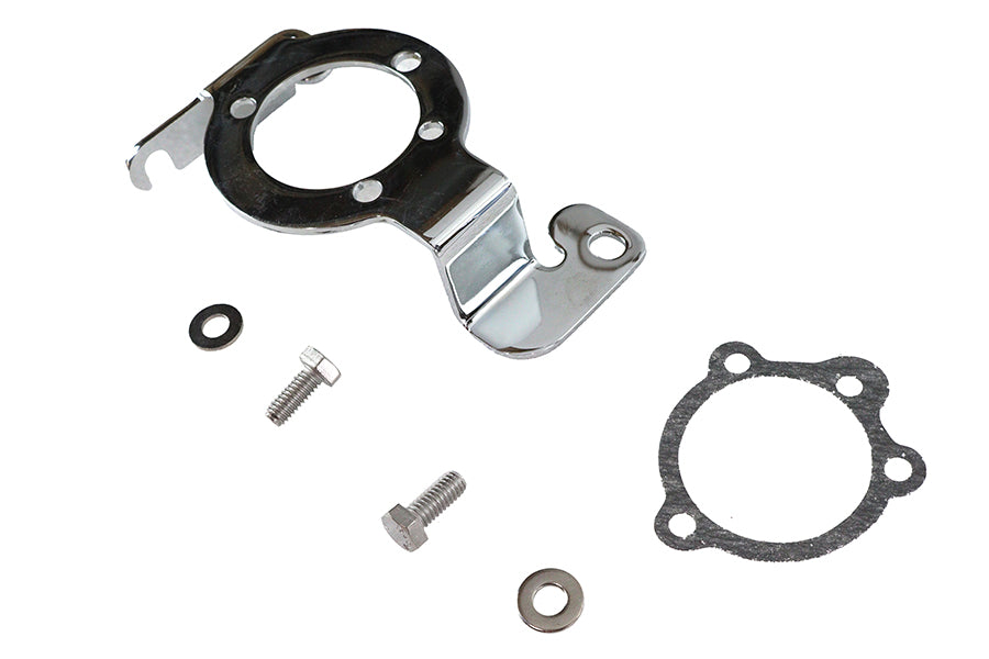 HARLEY Luftfilterhalterung Chrom Passend für 1984-1989 FXST, 1986-1989 FLST, 1984-1989 FXR,