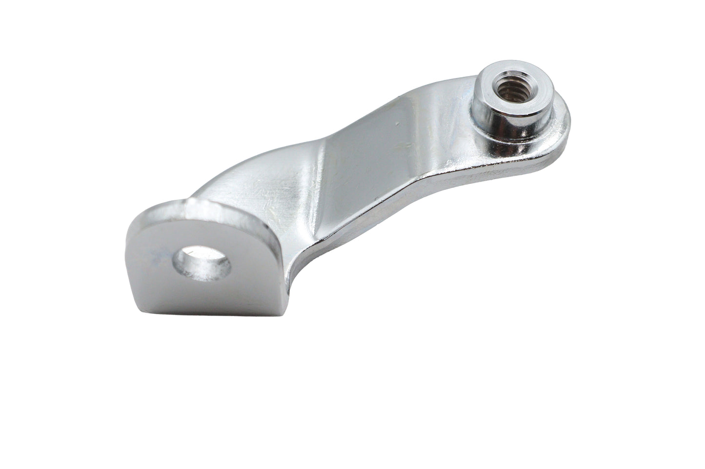HARLEY Ultima Oil Tank Front Mount Bracket Chrome Fits 1984-1999 FXST,   1986-1999 FLST,